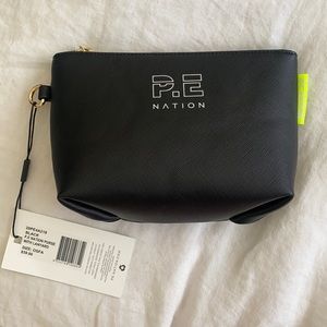 Black P.E nation purse with lanyard! NWT